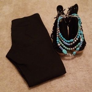 Divided Skinny Pants